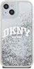 Picture of DKNY Apple iPhone 15 hardcase Liquid Glitter Big Logo Black