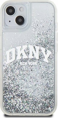 Изображение DKNY Apple iPhone 15 hardcase Liquid Glitter Big Logo Black