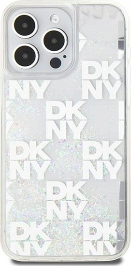 Picture of DKNY DKNY Liquid Glitter Multilogo - Etui iPhone 15 Pro Max (biay)