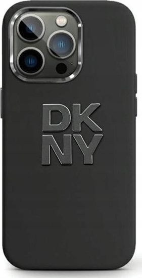 Picture of DKNY DKNY Liquid Silicone Metal Logo - Etui iPhone 15 Pro Max (czarny)