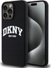 Picture of DKNY DKNY Liquid Silicone White Printed Logo MagSafe - Etui iPhone 15 Pro Max (czarny)