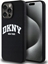 Picture of DKNY DKNY Liquid Silicone White Printed Logo MagSafe - Etui iPhone 15 Pro Max (czarny)