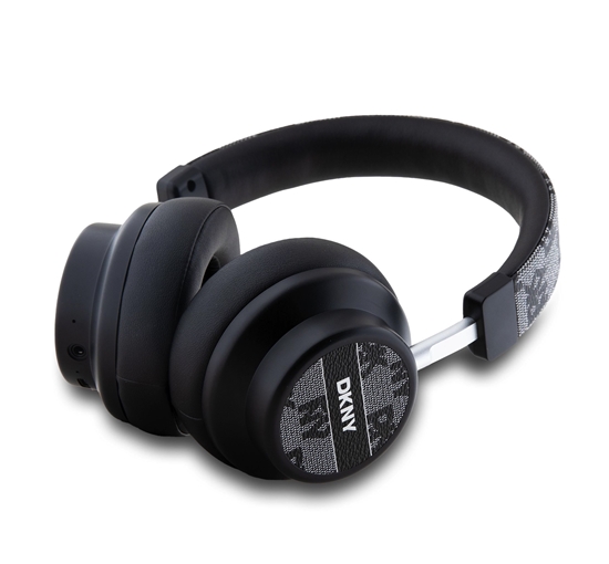 Picture of DKNY PU Leather Checkered Pattern Wireless Headphones