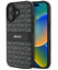 Picture of DKNY Texture Pattern Tonal Stripe Back Case for Apple iPhone 16