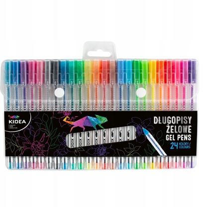 Attēls no DLUGOPIS GEL 24KOL NEON/METALC/BROK DERF KIDEA