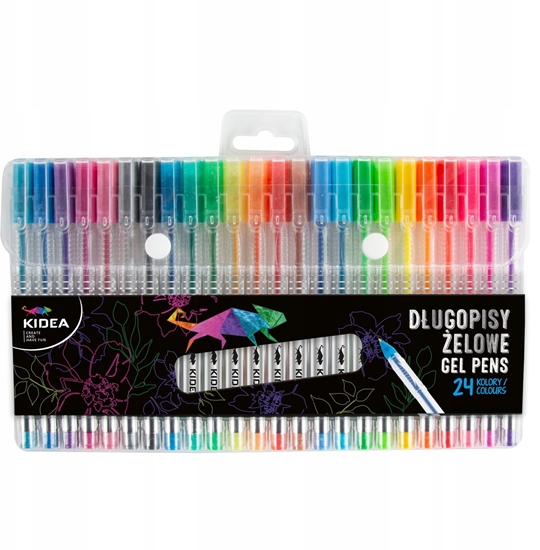 Picture of DLUGOPIS GEL 24KOL NEON/METALC/BROK DERF KIDEA