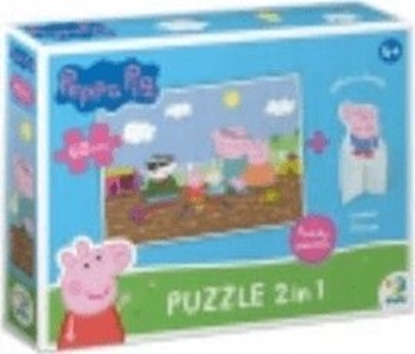 Изображение Dodo *****Puzzle 60el Peppa Pig z figurk.DOB5765 05765