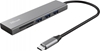 Picture of Dokstacija Halyx Fast USB-C Hub & Card Reader Silver