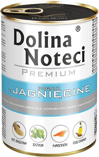 Изображение Dolina Noteci Premium z jagnicin 400g