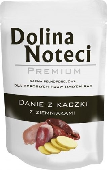 Picture of Dolina Noteci Saszetka Kaczka z ziemniakami dla maych ras 100g