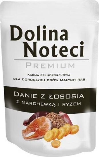 Picture of Dolina Noteci Saszetka oso z marchewk i ryem dla maych ras 100g