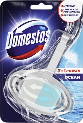 Picture of Domestos DOMESTOS Power Ocean Kostka zapachowa do WC z koszykiem 3w1 35 g