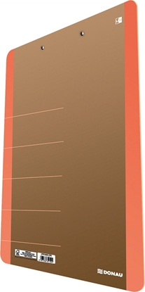 Picture of Donau Clipboard DONAU Life, karton, A4, z klipsem, pomaraczowy