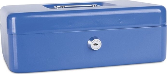 Picture of Donau Kasetka na pienidze DONAU, dua, 250x90x180mm, niebieska