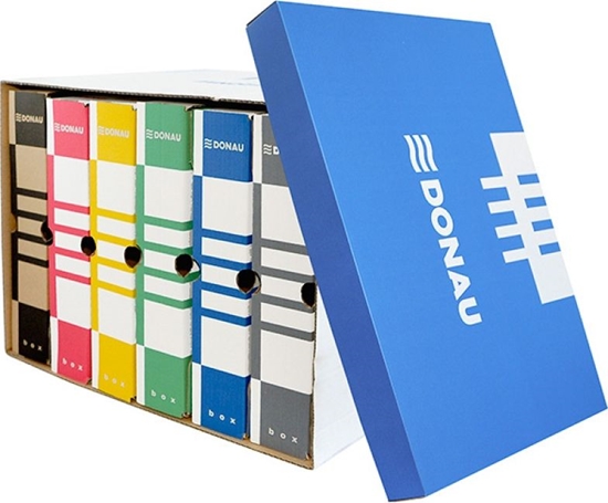Picture of Donau PUDO ARCHIWIZACYJNE ZBIORCZE KLAPA ZDEJMOWANA KARTONOWE FSC DONAU