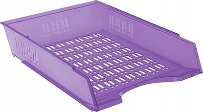 Picture of Donau Szufladka na biurko DONAU, 370x256x70mm, aurowa, transparentna fioletowa