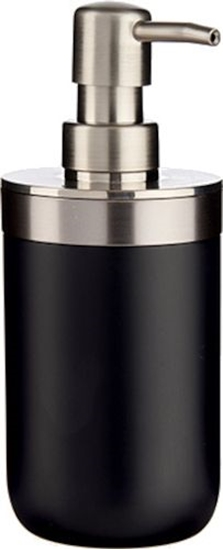 Picture of Dozownik do myda dozownik do myda 350 ml 9 x 8 x 17 cm stal nierdzewna czarny/srebrny