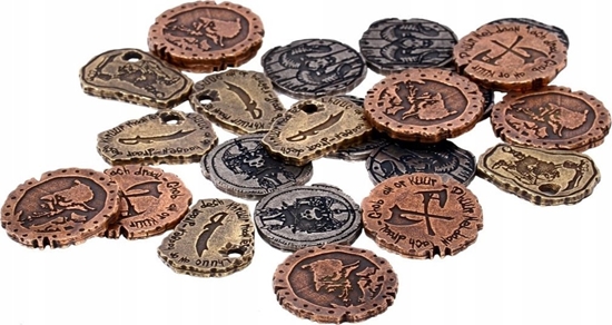 Изображение Drawlab Entertainment Metalowe monety - Gobliñskie (zestaw 24 monet)