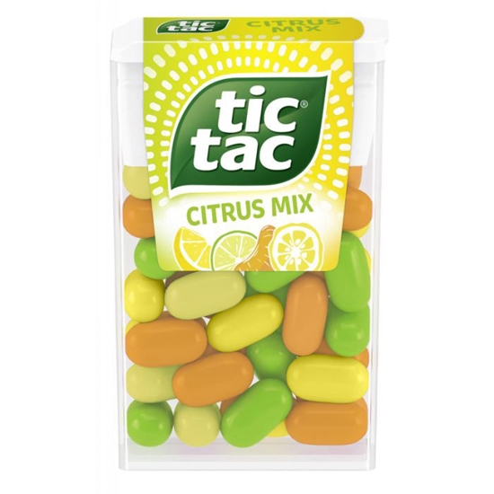 Picture of Dražejas Tic Tac Citrusaugļu mix 18g