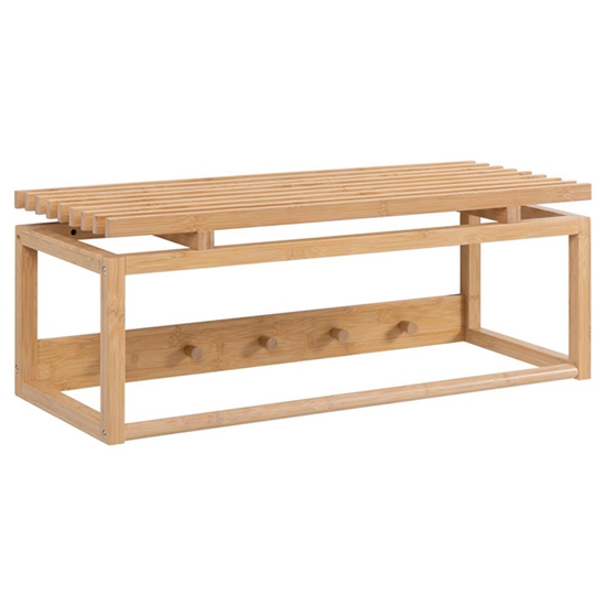 Picture of Drēbju pakaramais BALI 80x30x29cm bambusa