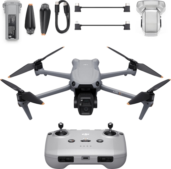Picture of Drone|DJI|Air 3S (DJI RC-N3)|Consumer|CP.MA.00000814.01