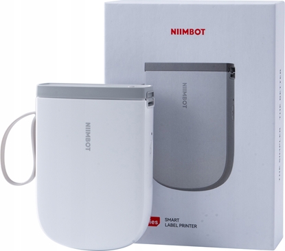 Picture of Drukarka etykiet Niimbot Niimbot Tiskárna títk D11-H Smart, bílá + role títk 160 ks