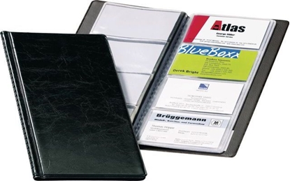 Picture of Durable Album 96 wizytówek VISIFIX 57 x 90mm, czarny (DUR210)