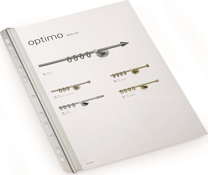 Attēls no Durable Grzbiety zaciskowe DURABLE A4/30 z listw do segr. ring 50szt 2902-19