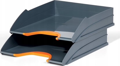 Picture of Durable Póka na dokumenty Durable Varicolor A4 szaro-pomaraczowa (2)