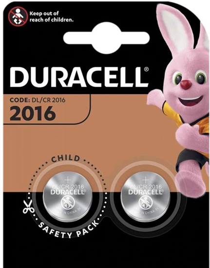 Picture of Duracell DL2016-2BB Lithium baterija 2gb