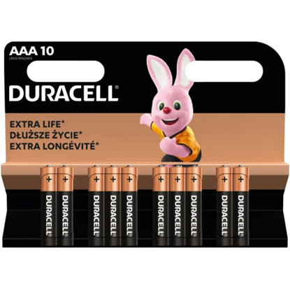 Изображение Duracell MN 2400 Basic AAA (LR03) blister pack 10pcs