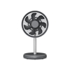 Изображение Duux Fan | Rize Flex | Stand Fan | Grey | Diameter 21 cm | Number of speeds 4 | Oscillation | 10 W | No