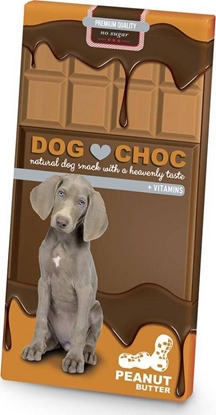 Picture of Duvo+ Duvo+ Czekolada Dog Choc Peanutbutter 100g, przysmak dla psów