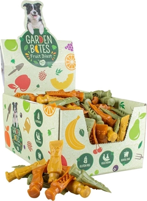 Picture of Duvo+ GARDEN BITES FRUITY TONYA TOOTHPASTE "S"   7.8cm    80szt      ( dispaly zawiera 80szt x 3 )