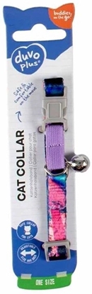 Picture of DUVO+ OBROA KOT FLOWER SPLASH Z          DZWONKIEM 20-30cm/10mm   15551