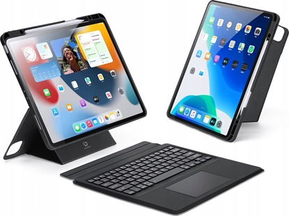 Изображение Dux Ducis DUX DUCIS etui DK skadane z klawiatur bezprzewodow do iPad Pro 12.9 (2020/2021/2022) czarne