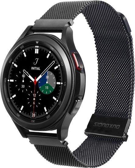 Изображение Dux Ducis Dux Ducis Magnetic Strap pasek do Samsung Galaxy Watch / Huawei Watch / Honor Watch / Xiaomi Watch (22mm band) magnetyczna opaska czarny (Milanese Version)