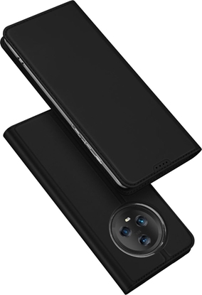 Attēls no Dux Ducis Skin Pro etui do Honor Magic5 pokrowiec z klapk portfel na kart podstawka czarne