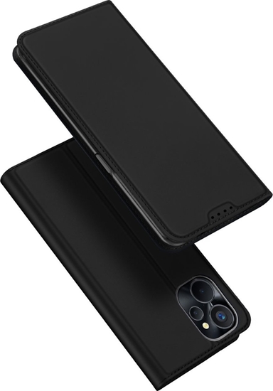 Picture of Dux Ducis DUX DUCIS SKIN PRO ETUI DO REALME 10 5G / REALME 9I 5G POKROWIEC Z KLAPK PORTFEL NA KART PODSTAWKA CZARNE
