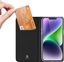 Изображение Dux Ducis Etui do iPhone 15 Plus pokrowiec z klapk i portfelem Skin Pro - czarne