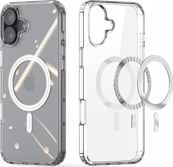 Picture of Dux Ducis - DUX DUCIS case CLIN MAG compatible with MagSafe for IPHONE 16 transparent