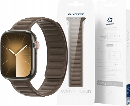 Изображение Dux Ducis Magnetyczny pasek Dux Ducis Strap BL do Apple Watch 38 / 40 / 41 mm - ciemnoszary