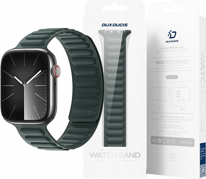 Изображение Dux Ducis Magnetyczny pasek Dux Ducis Strap BL do Apple Watch 38 / 40 / 41 mm - zielony