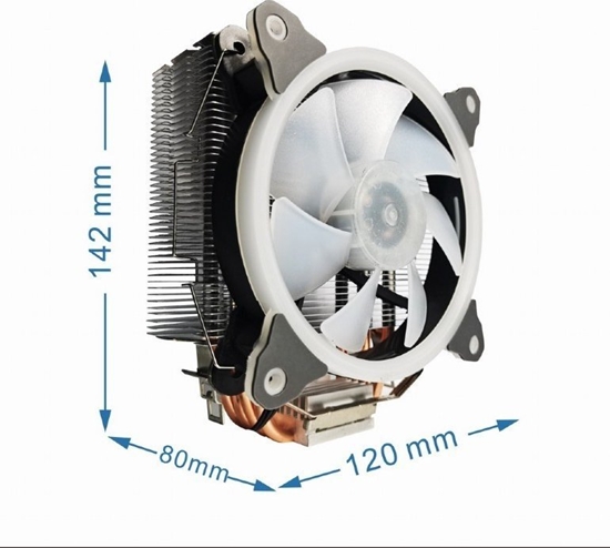 Picture of Dzesētājs Gembird Multicolor LED 150 W