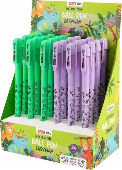 Изображение Easy Dugopis wymazywalny niebieski (24szt) EASY