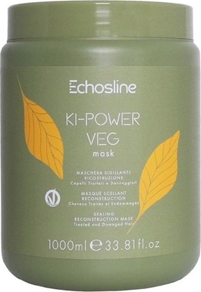 Изображение ECHOSLINE_Ki Power Vegan Mask wegaska maska do wosów 1000ml