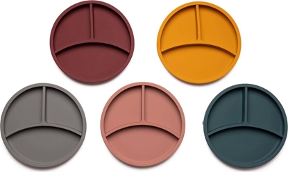 Attēls no ECO RASCALS ECORASCALS Miseczka trójdzielna z przyssawk  one size