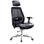 Attēls no Ecost Customer Return, PU Leather Office Chair MUGAVI, High density sponge, black