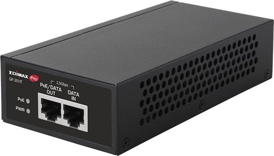 Picture of EdiMax Edimax GP-201IT adapter PoE 2.5 Gigabit Ethernet, Fast Ethernet, Gigabit Ethernet