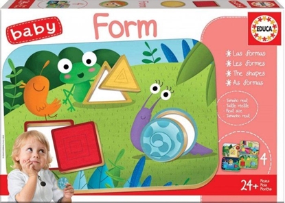 Attēls no Educa Puzzle baby gra formy-18121